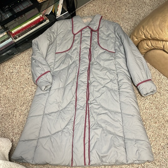 Vintage 80s ankle length puffer parka - Picture 1 of 12